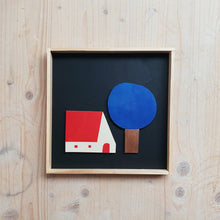 Load image into Gallery viewer, Collage House and Tree 15