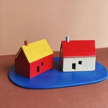 Load image into Gallery viewer, Tablett ‚Abstract Garden‘ für Räucherhaus