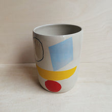 Load image into Gallery viewer, Gefäß in Kooperation mit Atelier Eva Strobel / Abstract Shapes 01