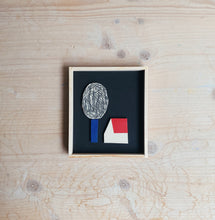 Load image into Gallery viewer, Collage Haus und Baum 28