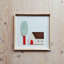 Load image into Gallery viewer, Collage House and Tree 16