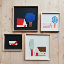 Lade das Bild in den Galerie-Viewer, Collage Haus und Baum 26