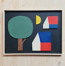 Load image into Gallery viewer, 2 Häuser bei Nacht 04