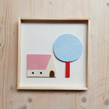 Load image into Gallery viewer, Collage House and Tree 17