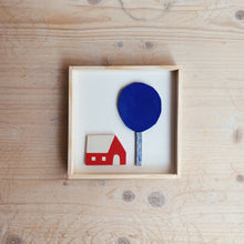Load image into Gallery viewer, Collage Haus und Baum 30