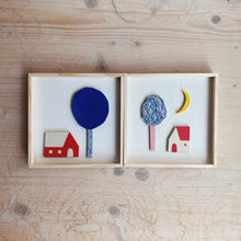 Load image into Gallery viewer, Collage Haus und Baum 29