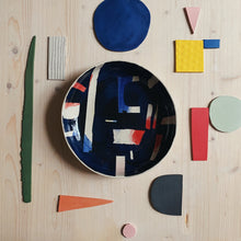 Lade das Bild in den Galerie-Viewer, Schale (L) Abstract Shapes 2