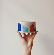 Lade das Bild in den Galerie-Viewer, Schale (S) Häuser 03