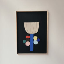 Load image into Gallery viewer, Collage 'Abstract Flower 11'