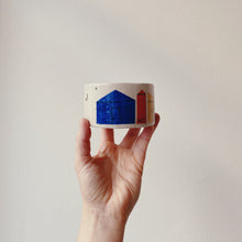 Lade das Bild in den Galerie-Viewer, Schale (XS) Häuser 01
