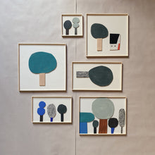 Lade das Bild in den Galerie-Viewer, Collage 2 Bäume