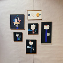 Load image into Gallery viewer, Collage 'Abstract Flower 16'