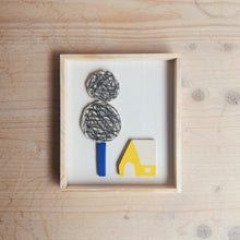 Lade das Bild in den Galerie-Viewer, Collage Haus und Baum 27
