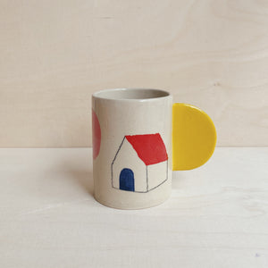 Mug Moon & House 01