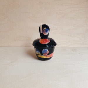 Lidded pot object No 8