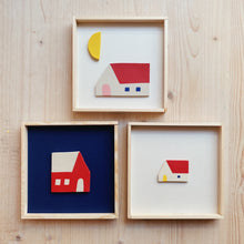 Lade das Bild in den Galerie-Viewer, Kleines Haus mit rotem Dach 08
