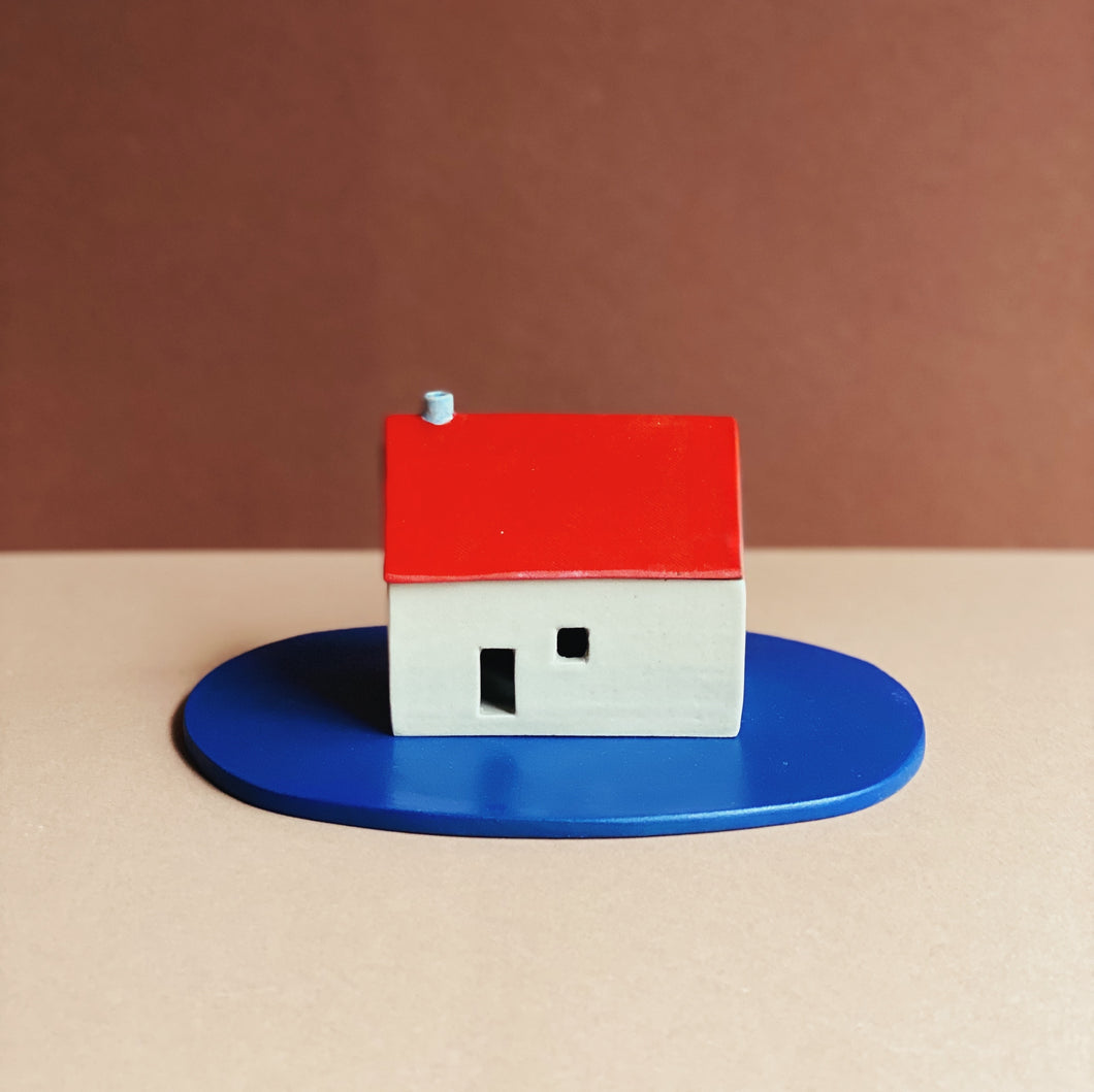 Tablett ‚Abstract Garden‘ für Räucherhaus