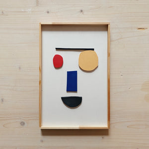 Collage Studie Gesicht 1