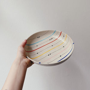 Bowl (L) lines and dots 01