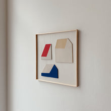 Lade das Bild in den Galerie-Viewer, Collage 3 abstrakte Häuser
