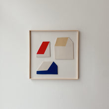Lade das Bild in den Galerie-Viewer, Collage 3 abstrakte Häuser
