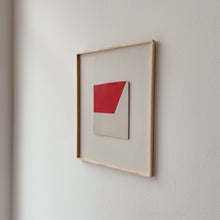 Lade das Bild in den Galerie-Viewer, Collage Haus mit rotem Dach
